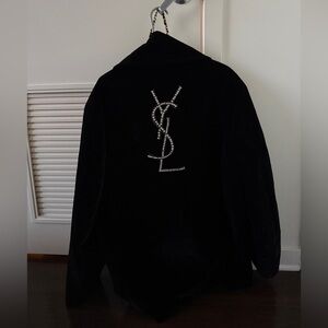 Saint Laurent Velvet Black Jacket